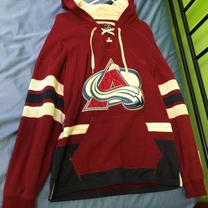 Maroon hockey jersey